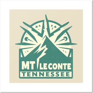 Mount Le Conte Great Smoky Mountains, Tennessee Posters and Art